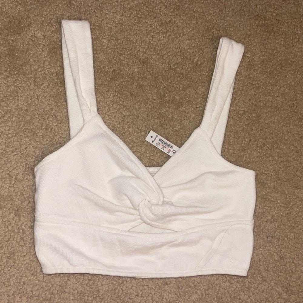 Madewell Cropped Terry Top